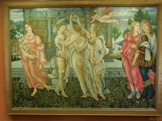 Mural of Sandro Botticelli s The
