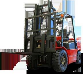 Shifting loads safely with a forklift.