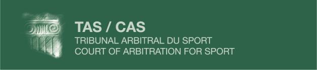 COURT OF ARBITRATION FOR SPORT (CAS) Anti-Doping Division Games of the XXXI Olympiad in Rio de Janeiro CAS OG AD 16/01 Pavel Sozykin & RYF v.