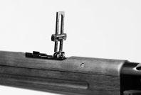 LADDER SIGHT ADJUSTMENT For precision long range shooting, the Model 1895 Carbine includes a ladder sight that is easily adjustable for elevation and windage.