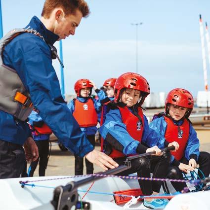 WHAT WE DO FOUNDATION DELIVERY PROJECTS Bart was one of those sailors who was renowned for spending a great deal of his time in helping youth develop their sailing skills.