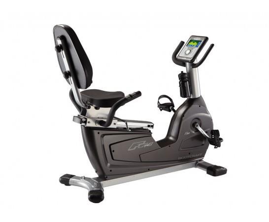 R18 Semi-Recumbent Exercise Bike The BODYCRAFT R18 is a stunning bike that combines incredible space-savings with price-savings and innovative features normally found on bikes that cost twice the