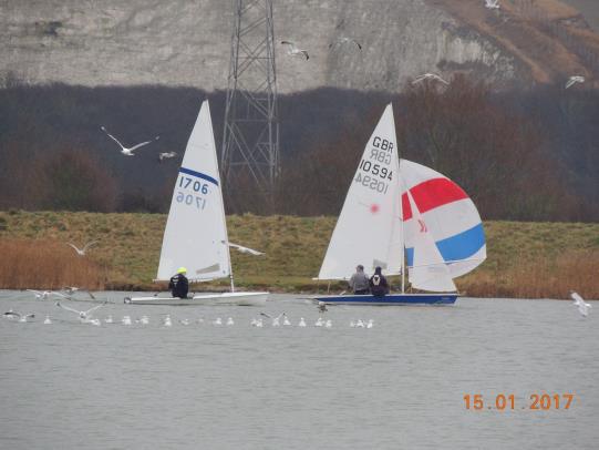 ing his way through the fleet and eventually finished 2 nd on handicap. Dave Murley was sailing his Radial consistently throughout the race and was 3 rd.