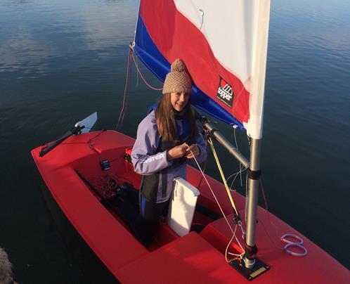Press Release from the RYA About Maddie and Roan Two aspiring young sailors from Newhaven and Seaford Sailing Club (NSSC) have been awarded with their very own boats donated by the John Merricks