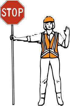 Stay alert and slow down when you see these signs. Turn on your headlights when traveling through a work zone, no matter what time of day.