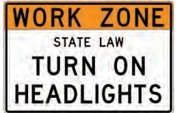 An active work zone is the portion of a work zone where construction, maintenance or utility workers are on the roadway, or on the shoulder of the highway next to an open travel