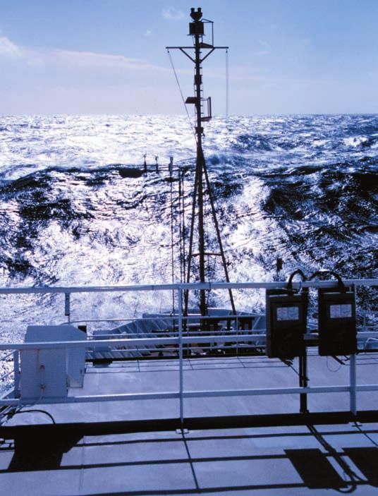 The Circulation of the Oceans Geo Words oceanographers: scientists who study the Earth s oceans. wind stress: the friction force exerted on the ocean surface by the wind.