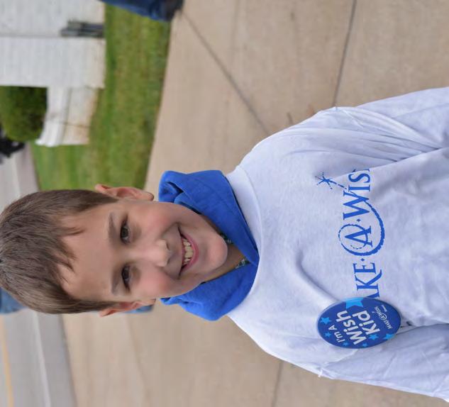 WISH MAKER - $5,000 - Grants the wish of a local Wish Kid - Meet and support a local Wish Ambassador - Host a wish party for your Wish Ambassador COMPANY PROMOTION - Logo placement on Walk For Wishes