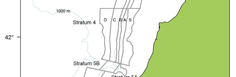 8. FIGURES Figure 1: Stratum boundaries for