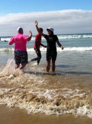 Greatest Moments Nippers and Starfish teaming up for wade and beach relays Pride of