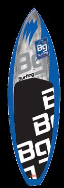 SUP Retro 8'3 x 29 1/2 x 4 5/8 120 L 9 kg Classic retro fish outline combined with advanced modern style bottom shape and fins set up.