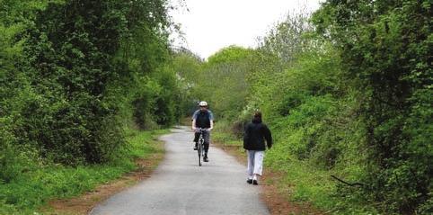 06. 2. Link to Glencot Road and Wookey Hole. 3. Newly completed path between Wells Leisure Centre and Haybridge.