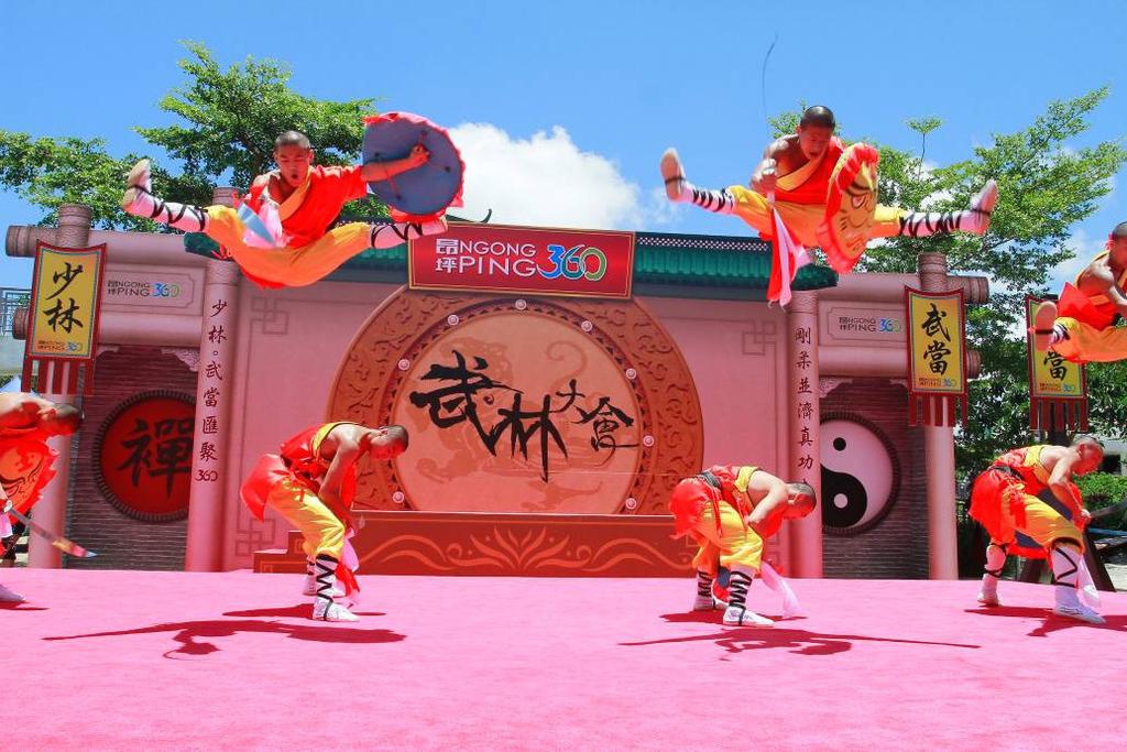 ceremony of the Shaolin and Wu Dang Martial Arts