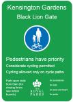 3. Other cycle signs 3.1. Shared pedestrian and cycle paths There are many instances where cyclists and pedestrians share routes where motorised vehicles are not permitted.