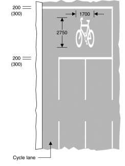 Safety at junctions is improved when using advanced stop lines, as cyclists are clear of traffic, however in good