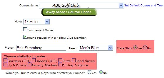 Handicap Index History View Handicap History (found under the Scoring Record area) allows you to go back as far as 3 years to view the fluctuation of your Handicap Index.