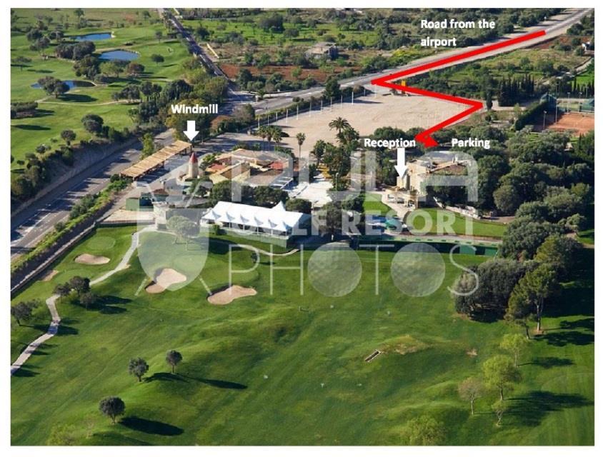 LOCATION How to find us (Airport Pula Golf) From the airport, take the MA-15 main road, direction Manacor.