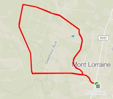 6 Profile of One Lap Strava link to the route: https://www.strava.