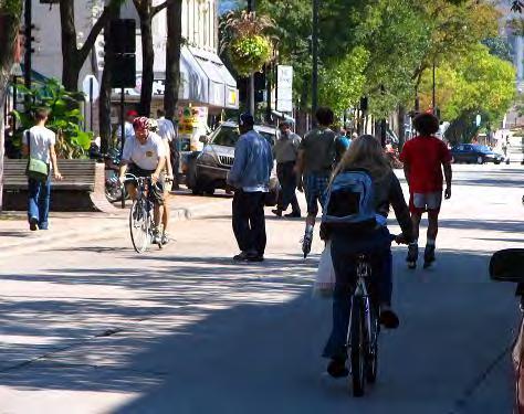 Example 7 Two bicyclists: One male; One female 5 male pedestrians; Two on assistive