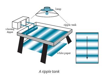 The Ripple Tank To study waves, we will use a ripple tank.
