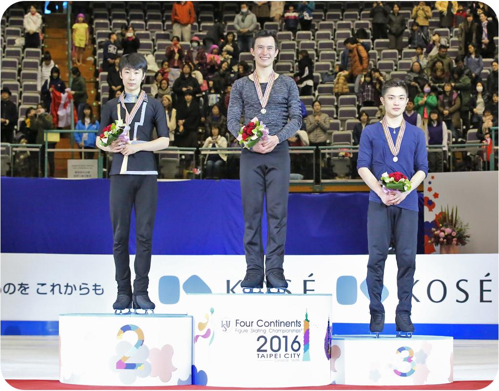 ISU FOUR CONTINENTS FIGURE SKATING CHAMPIONSHIPS 2016 February16 21, 2016, Taipei City / Chinese