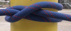 Truck Module Page 7 of 8 Overhand Bend (Also known as a Water Knot) Join the ends of