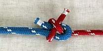 Direction of Pull) Use Fastening a rope around a fixed object Disadvantage This knot