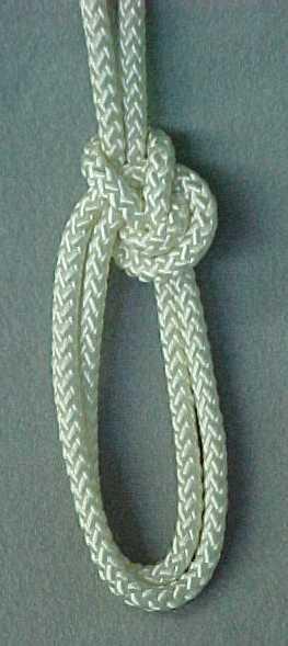 This knot will not slip if tied correctly.