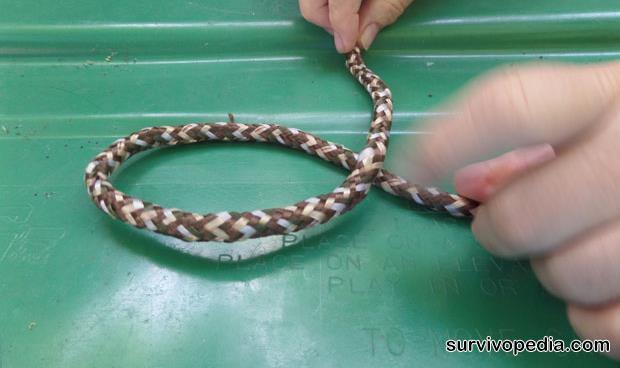 Overhand Knot Overhand knot it's made by passing the end of the