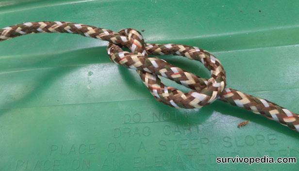 Figure-of-Eight This knot is commonly