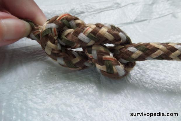 Square Knot To join two pieces of