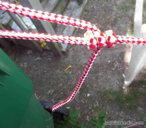 Clove Hitch To secure