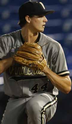 2015 Earned Freshman All-American and Freshman All-SEC status after a stellar first year at Vanderbilt, going 6-1 with a 1.23 ERA and four saves.