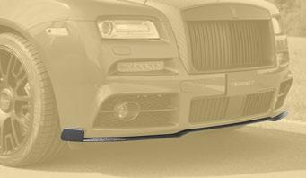 MANSORY FRONT BUMPER compatible only with RRW 595 002 Air outtake splitter