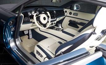 MANSORY INTERIOR OPTIONS FOR YOUR ROLLS-ROYCE WRAITH Sport steering wheel with MANSORY