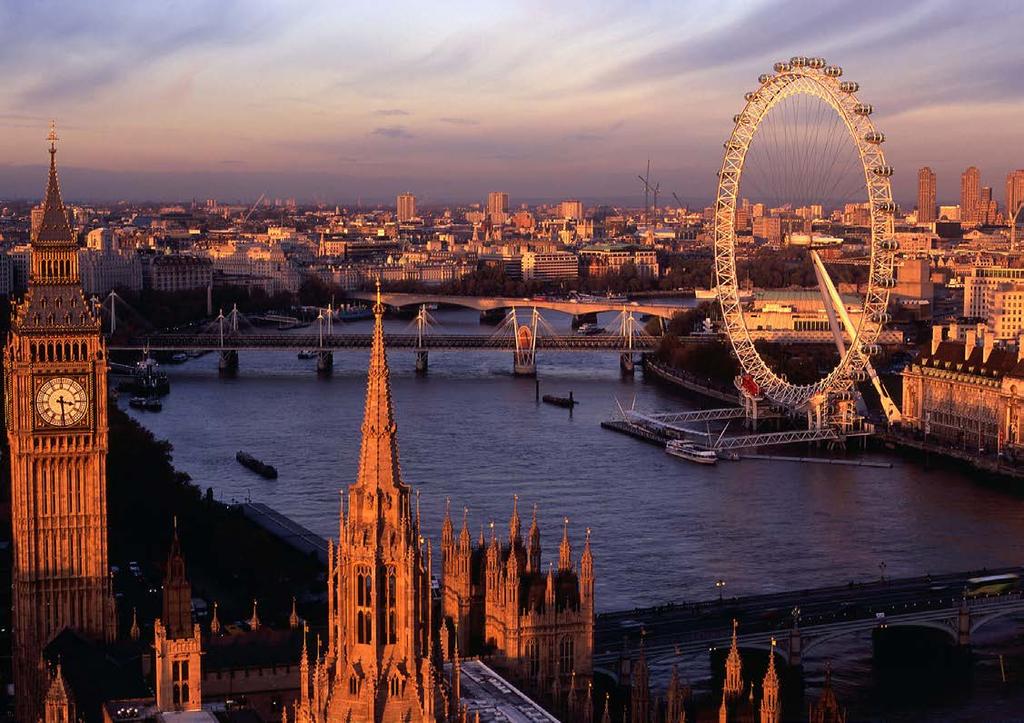 England London One of the most visited and famous cities in the world, London has something for everyone.