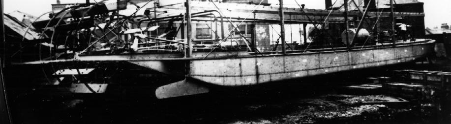 Figure 22 Steel Steamboat under construction