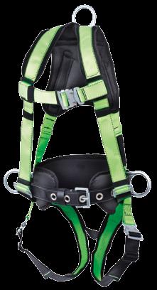 Harness with Positioning Belt AP Pass-Thru Pass-Thru Friction 1 2 V825562_ FBH60110A1020-X S, M, L, XL, XXL PeakPro Harness with
