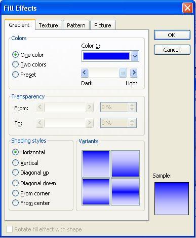 Line Style: chọn kiểu đường viền Border color: chọn màu nền cho biên Border: gán hoặc xóa các biên từ một bảng sẵn có V.Định dạng màu nền văn bản Lệnh Format/ Background dùng để chọn nền văn bản.