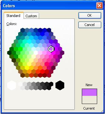 Có thể chọn một trong các dạng sau: One Colors: Dùng một màu chuyển từ sáng đến tối. Chọn màu trong Color 1 và chỉnh độ sáng tối bằng thanh trượt ngay phía dưới.