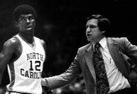 FINAL FOURS Robert McAdoo was the 1972 ACC Tournament MVP and later had 24 points and 15 rebounds in the Final Four vs. Florida State. 1969 First-team All-America Charles Scott led Carolina with 22.