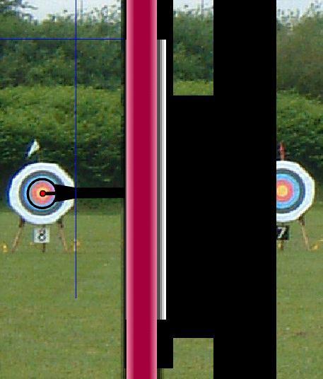 Window & String Picture String alignment when shooting is crucial to setting up the centre shot of the bow.