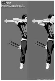 To ensure that the bow forearm is straight but not stretched. The bow elbow is fixed, not bent. The elbow point must be turned outwards, not towards the ground.