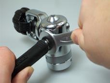 When instructed to install, screw in, or tighten a threaded part, turn the part clockwise. 3.