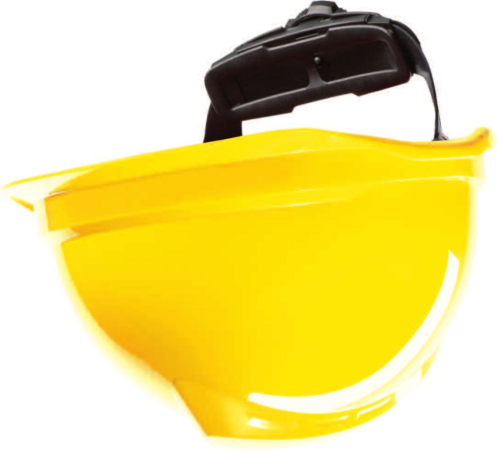 V-Gard 520 Non-Vented Safety Helmet Key features and benefits No peak for confined spaces and to ensure perfect upward vision when working at height Selection of 2, 3 or 4