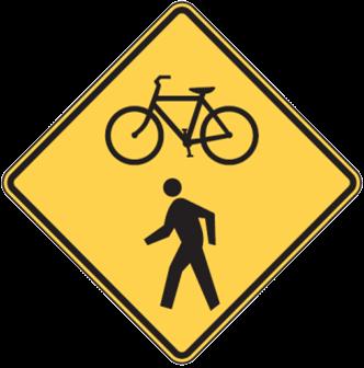 Designated bicycle route markings/signs are vital to keeping bicyclists safe on the shared