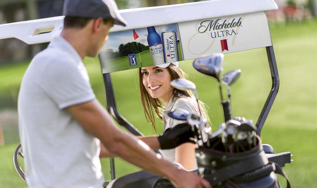 GOLF CART BANNER SPONSOR OUTFITS ALL GOLF CARTS Birdie Media offers unique golf cart banners that sponsors love!