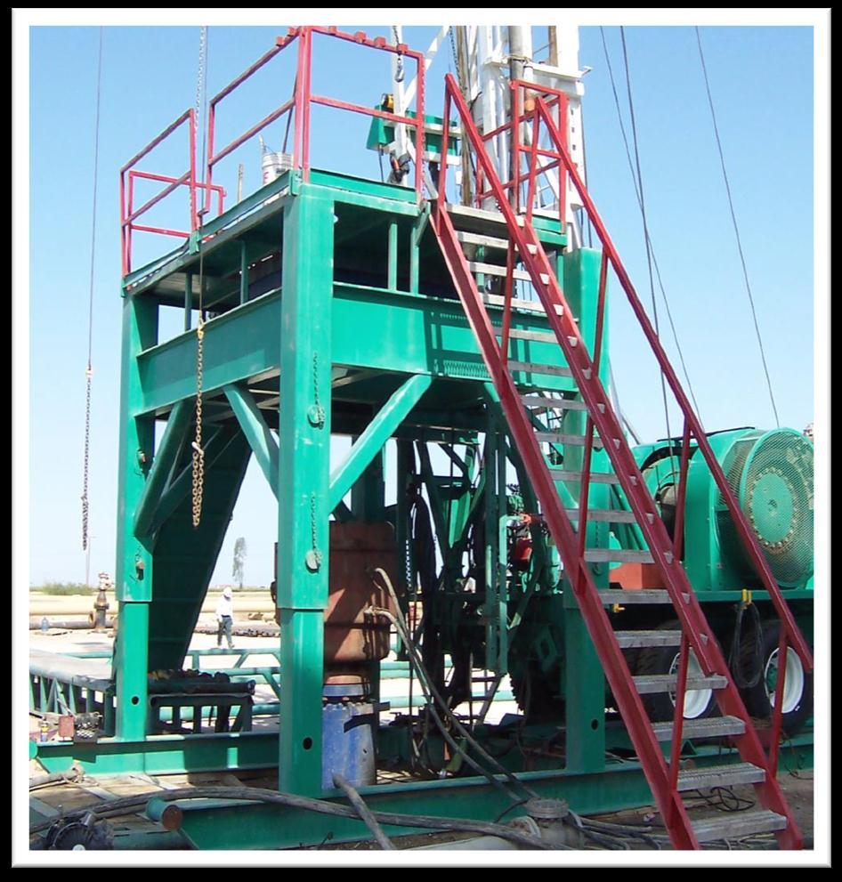 Downhole Works A drilling wellhead including BOPs shall be installed