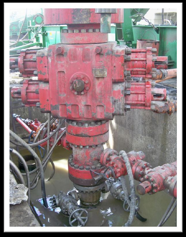 Well Control A drilling well head with BOPs shall be installed for all phases of drilling after first casing string is cemented.