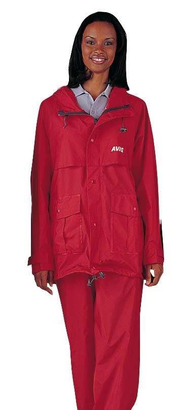 Outerwear Rain Suit 100% Nylon Unisex Sizes S-4XL 102412 (10) Red 5600 W.73rd St. Chicago, IL 60638 US: Phone: 1.800.991.8895 Fax: 1.